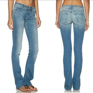 MOTHER the runaway wild and sweet bootcut jeans 25